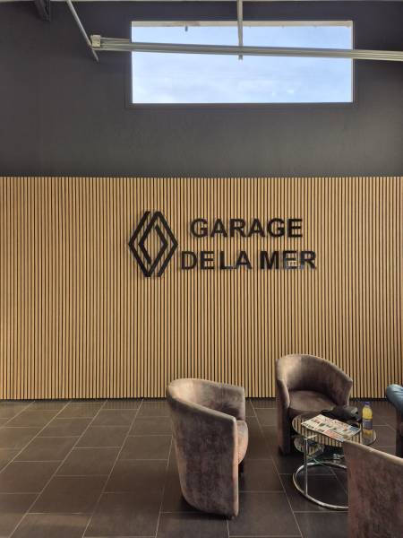 Enseigne intérieure non lumineuse