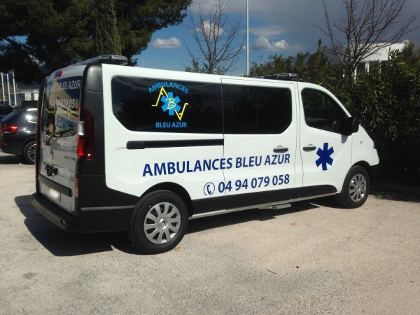 stickers et signalisation ambulance toulon