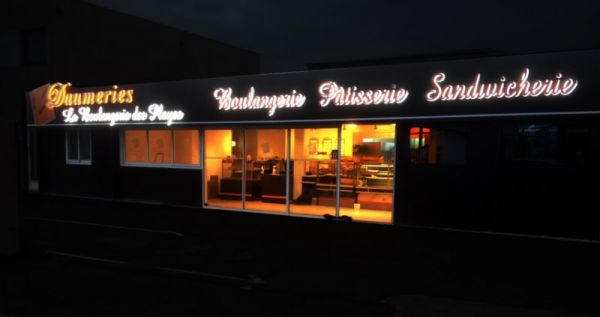 pose enseigne lumineuse led la seyne sur mer 83500