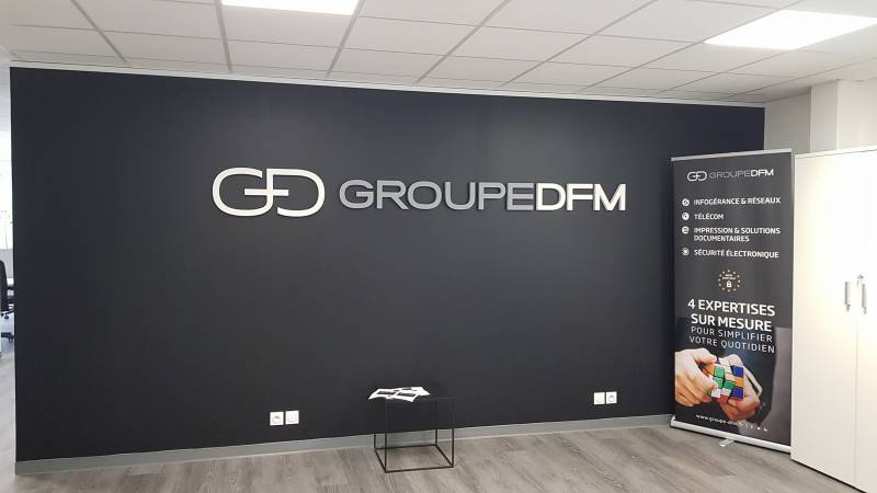 Lettres pvc épaisseur 30 mm