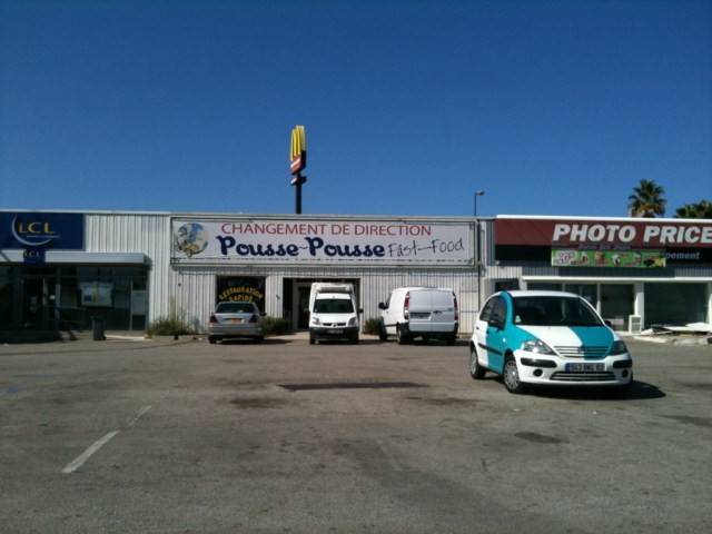 Banderole publicitaire six fours