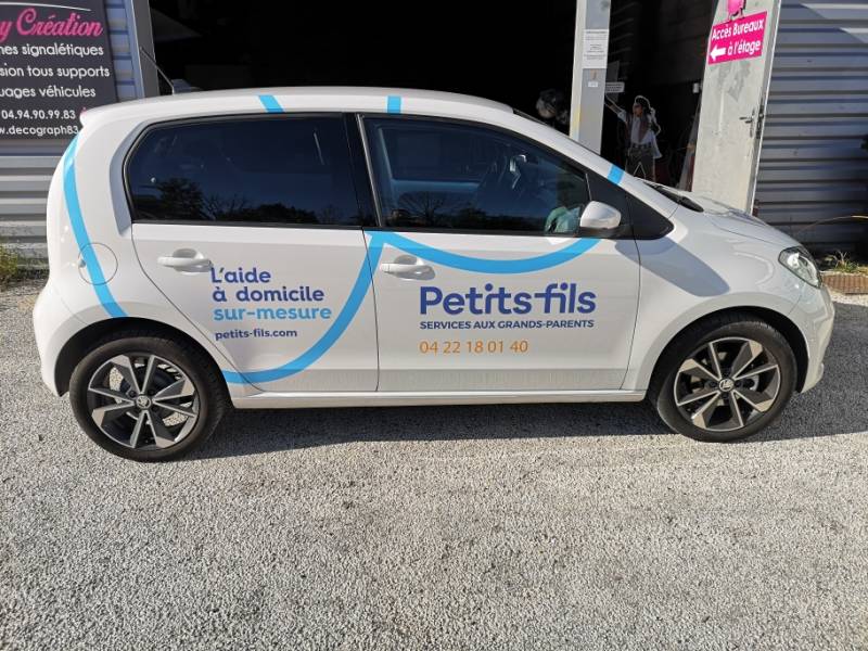 marquage publiciatire sur véhicule professionnel